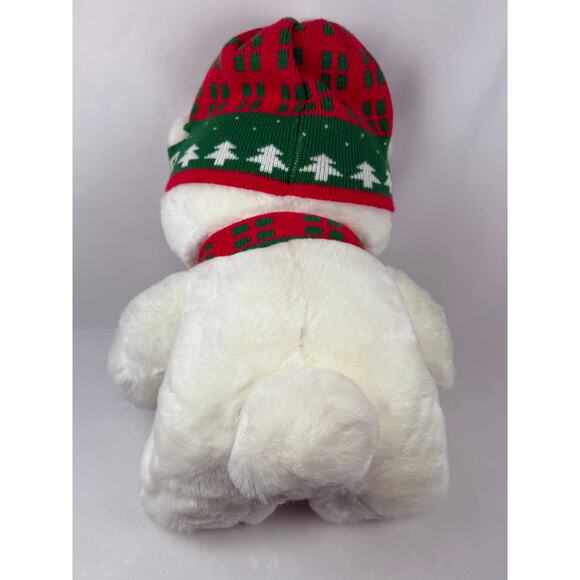 Vintage Dayton Hudson 1986 Santa Bear W/Hat & Scarf - Picture 4 of 4